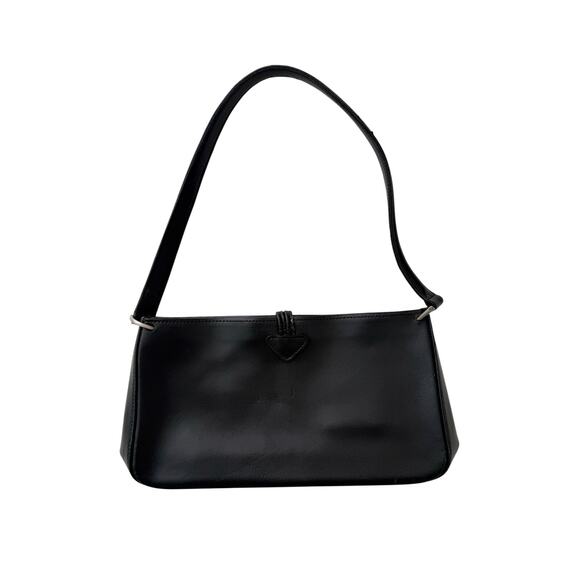 Longchamp Roseau leather shoulder bag in black - Picture 4 of 7